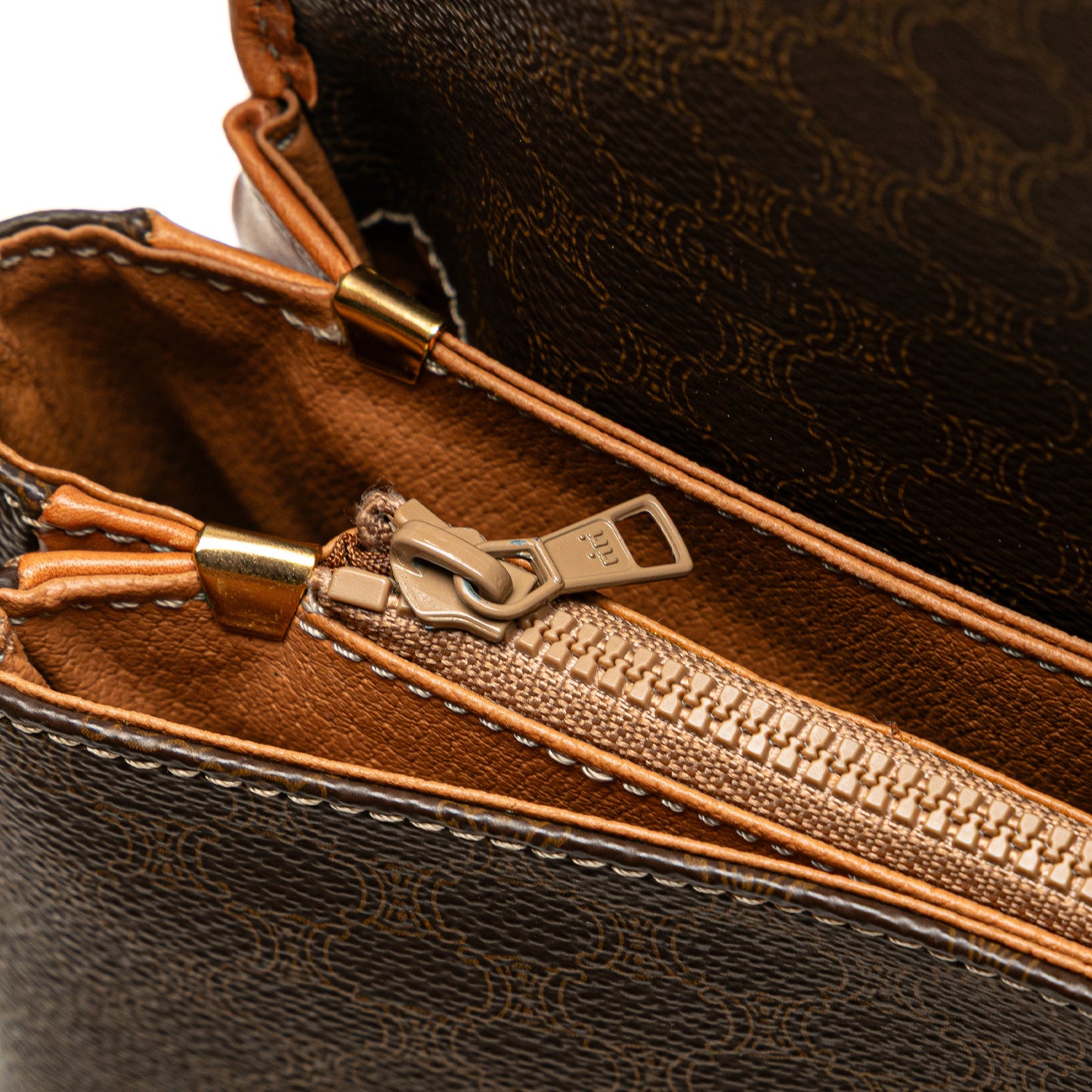 Celine Macadam Coated Canvas Crossbody