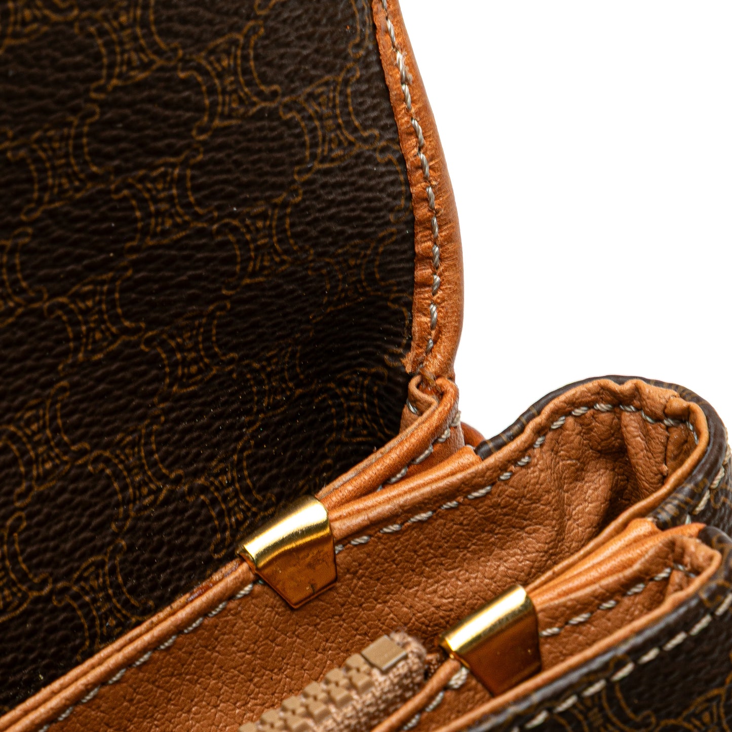 Celine Macadam Coated Canvas Crossbody