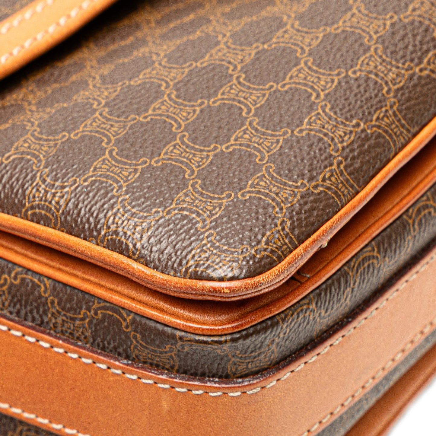 Celine Macadam Coated Canvas Crossbody