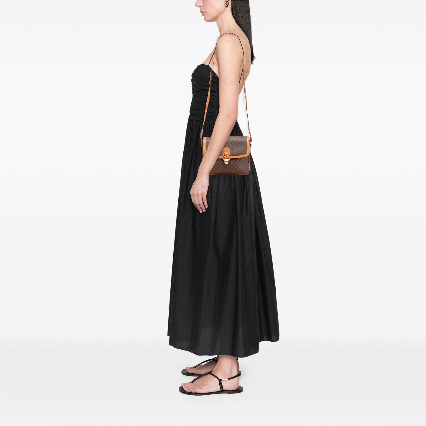 Celine Macadam Coated Canvas Crossbody