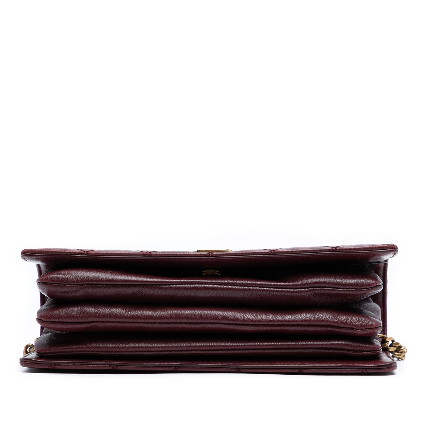 Saint Laurent Diamond Quilted Lambskin Angie Chain Bag