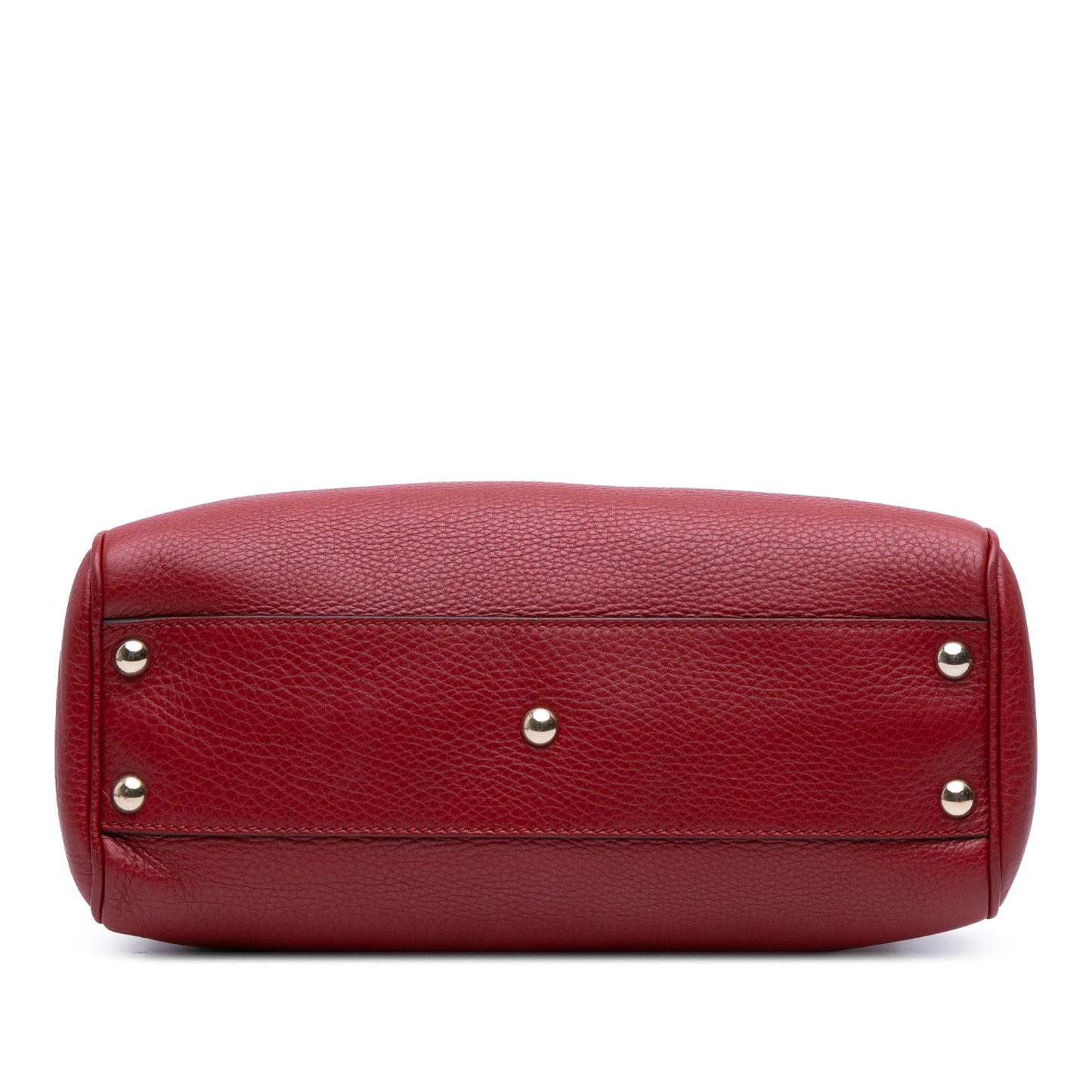 Gucci Small Calfskin Bamboo Shopper Satchel