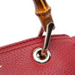 Gucci Small Calfskin Bamboo Shopper Satchel