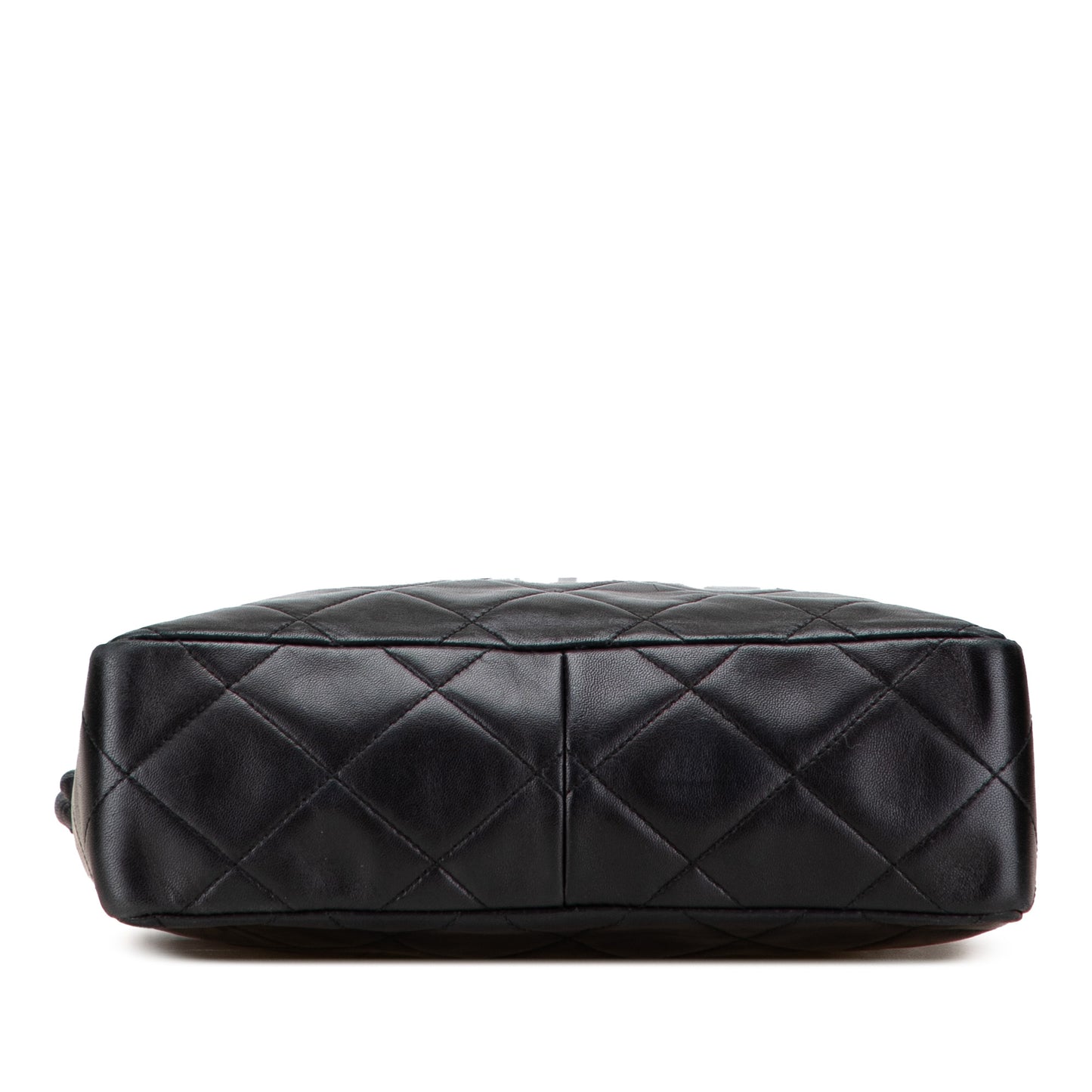 Chanel CC Quilted Lambskin Twisted Strap Crossbody