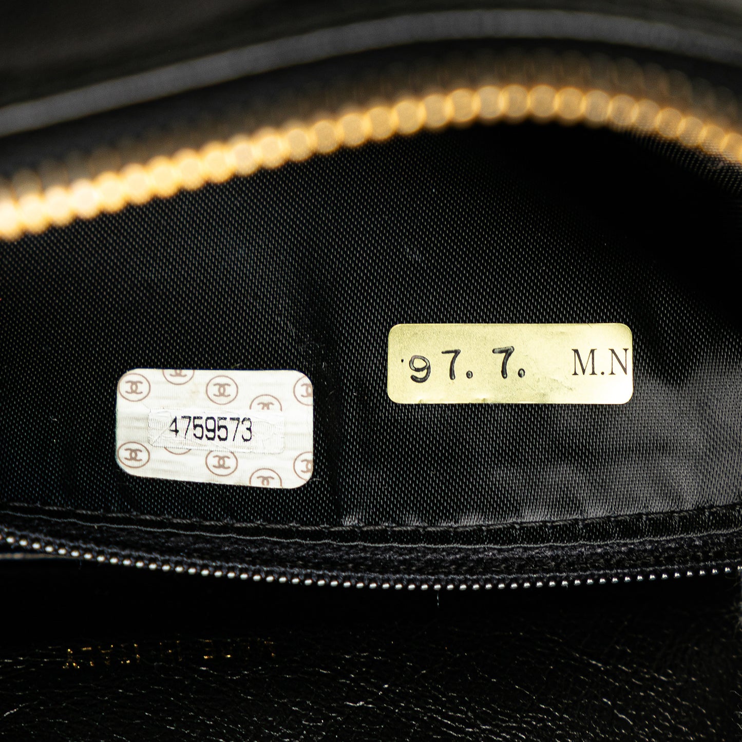 Chanel CC Quilted Lambskin Twisted Strap Crossbody