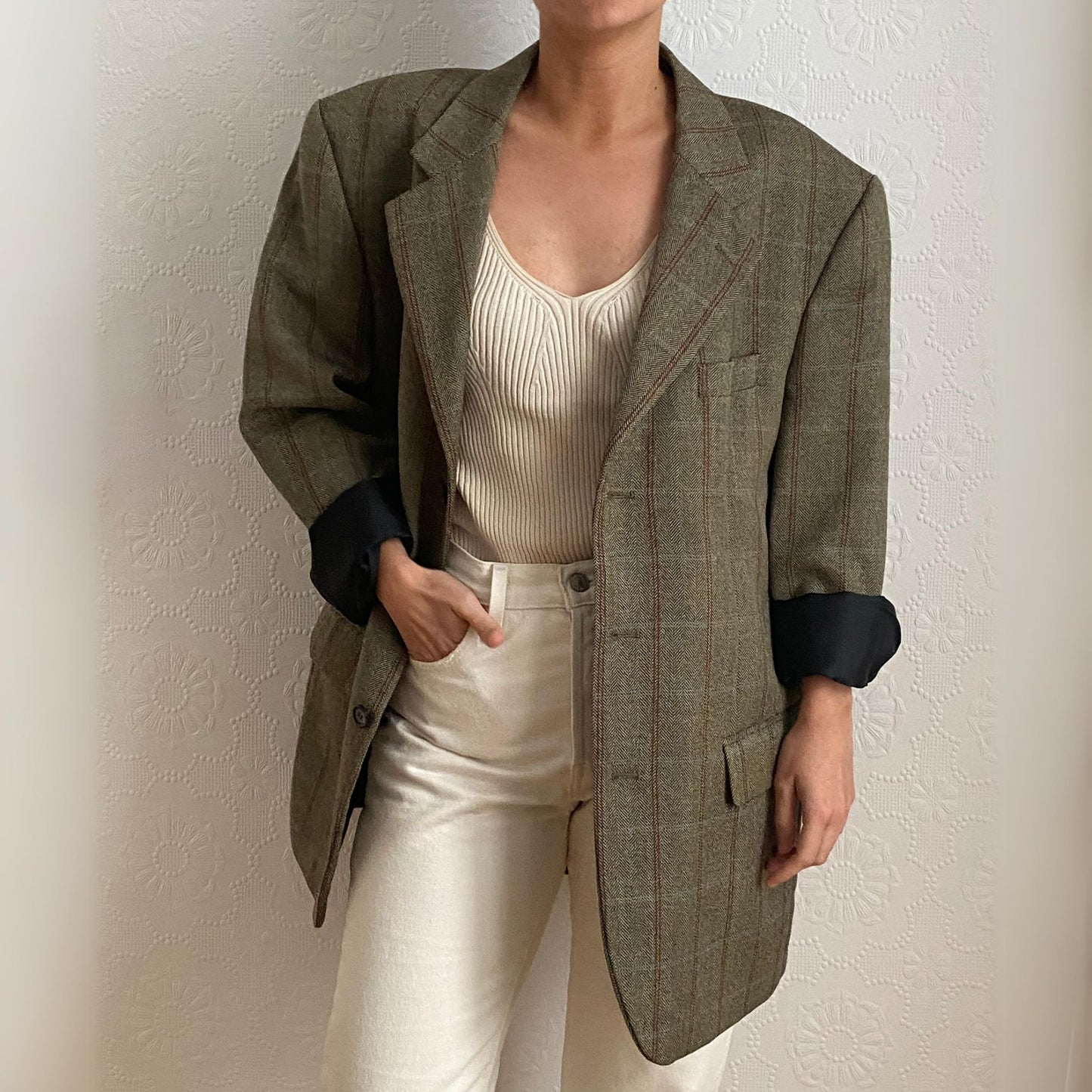 Luxury oversize blazer