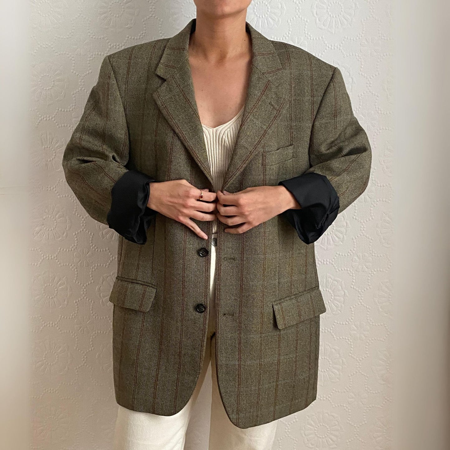 Luxury oversize blazer