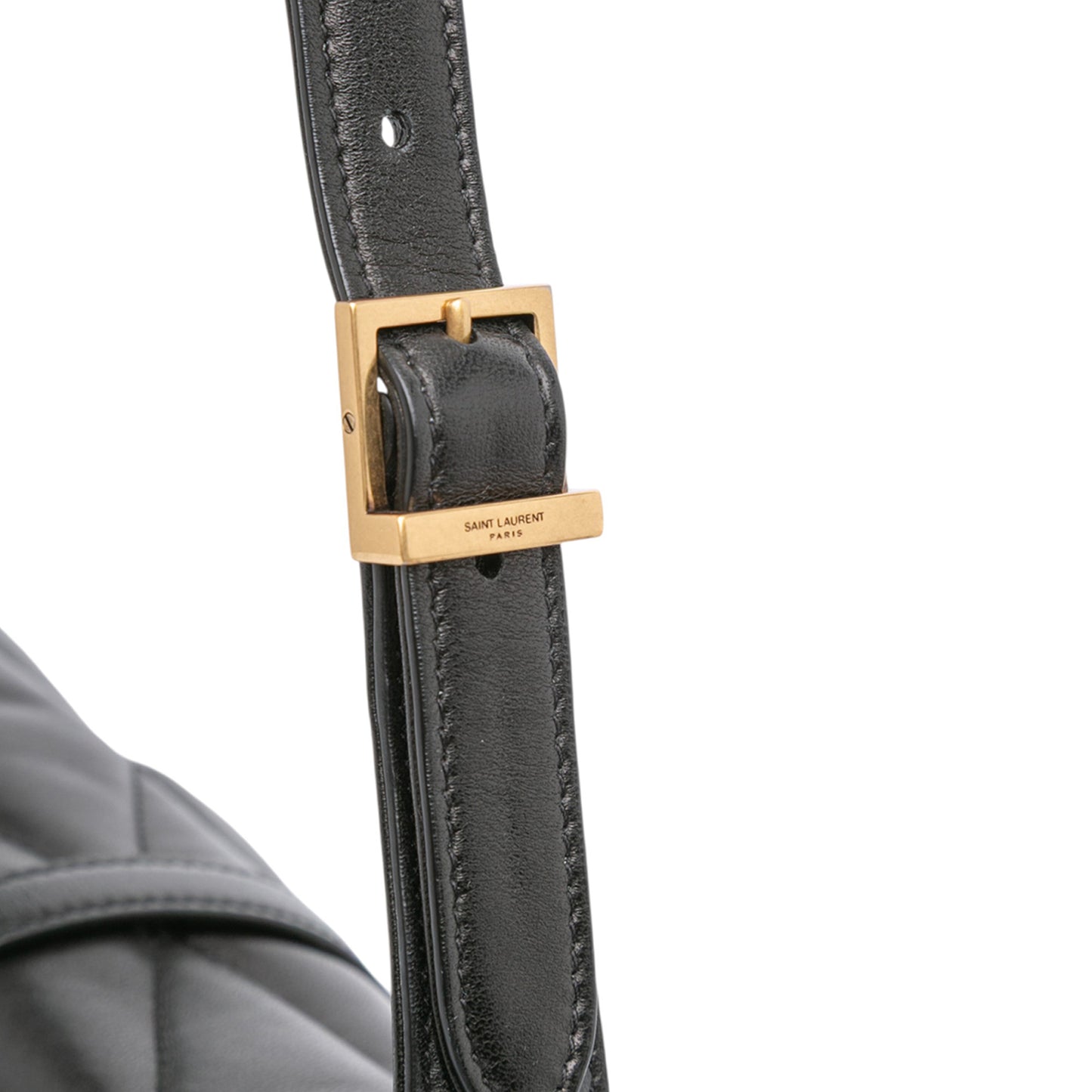 Saint Laurent Quilted Lambskin Le 57 Diamond Shoulder Bag