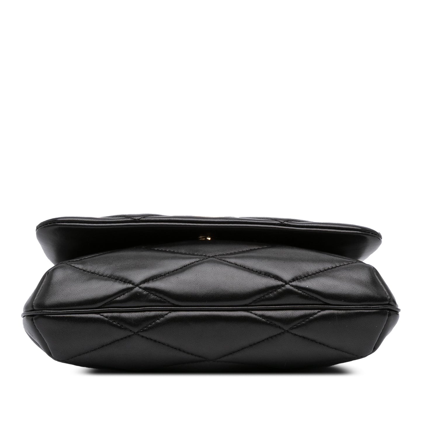Saint Laurent Quilted Lambskin Le 57 Diamond Shoulder Bag