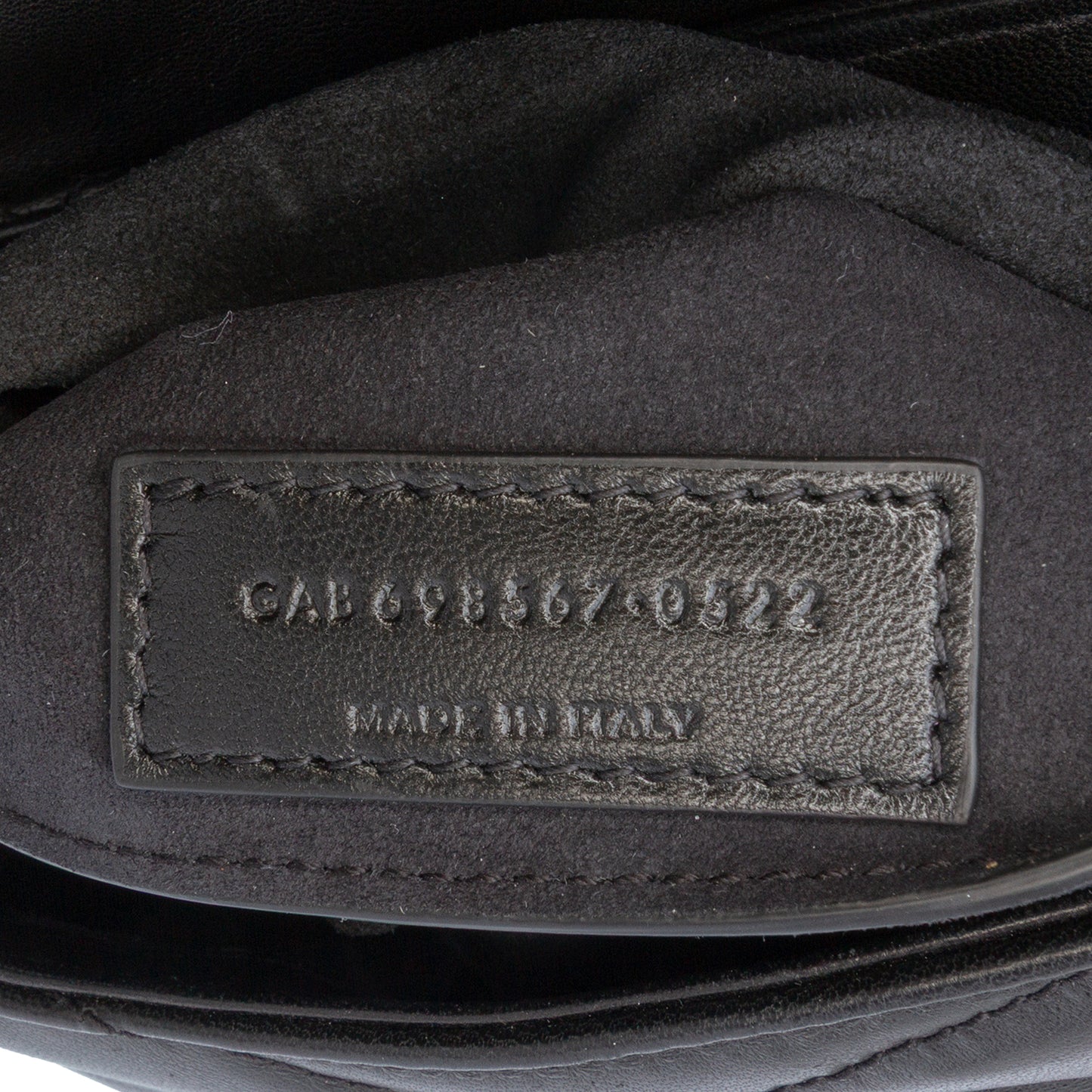 Saint Laurent Quilted Lambskin Le 57 Diamond Shoulder Bag