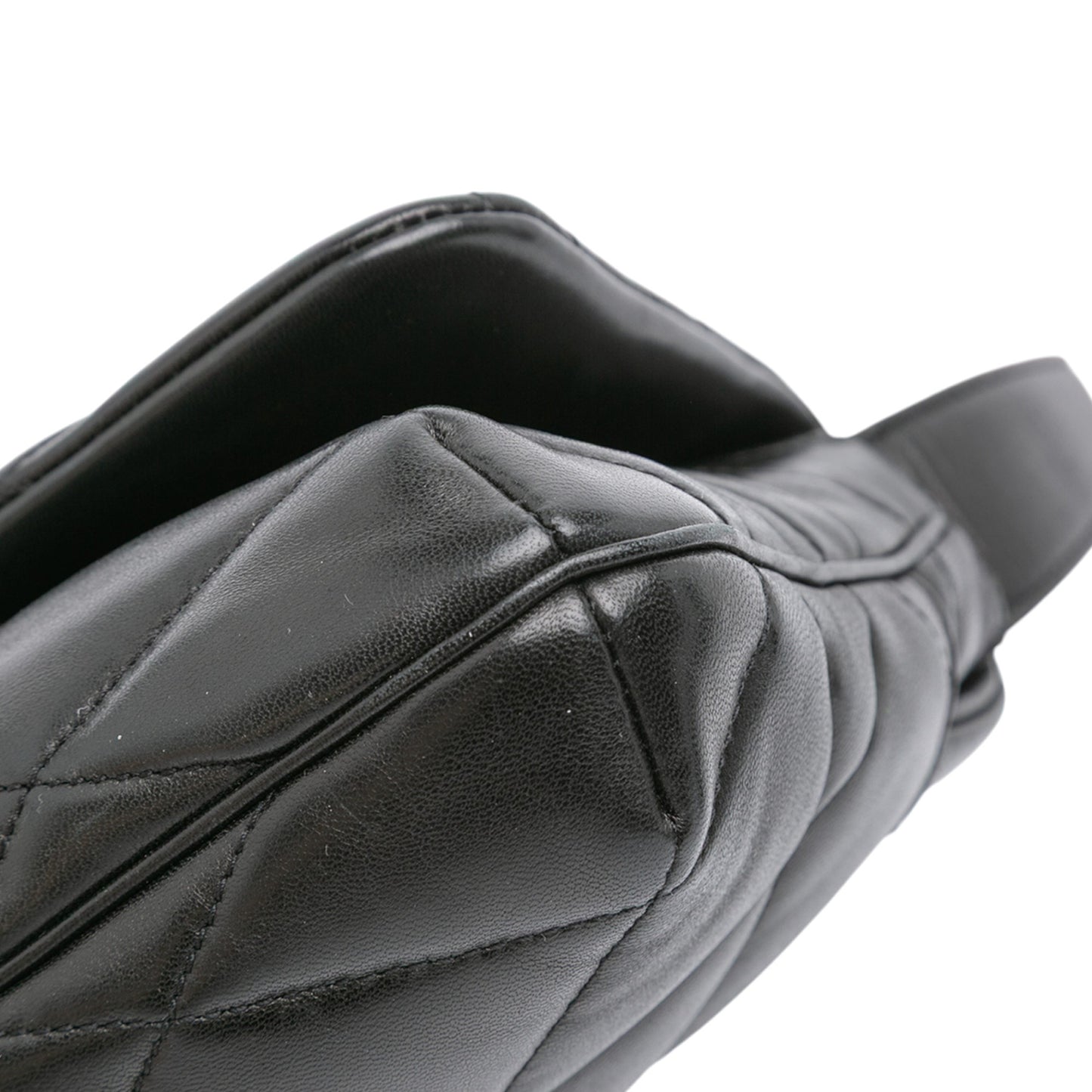 Saint Laurent Quilted Lambskin Le 57 Diamond Shoulder Bag