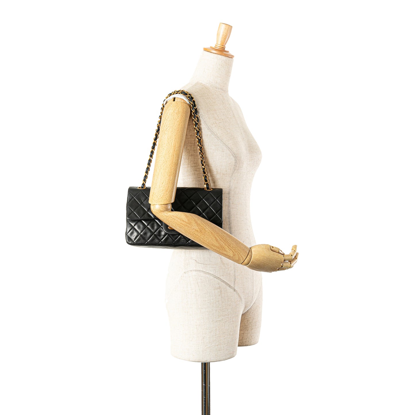 Chanel Small Classic Lambskin Double Flap Vintage