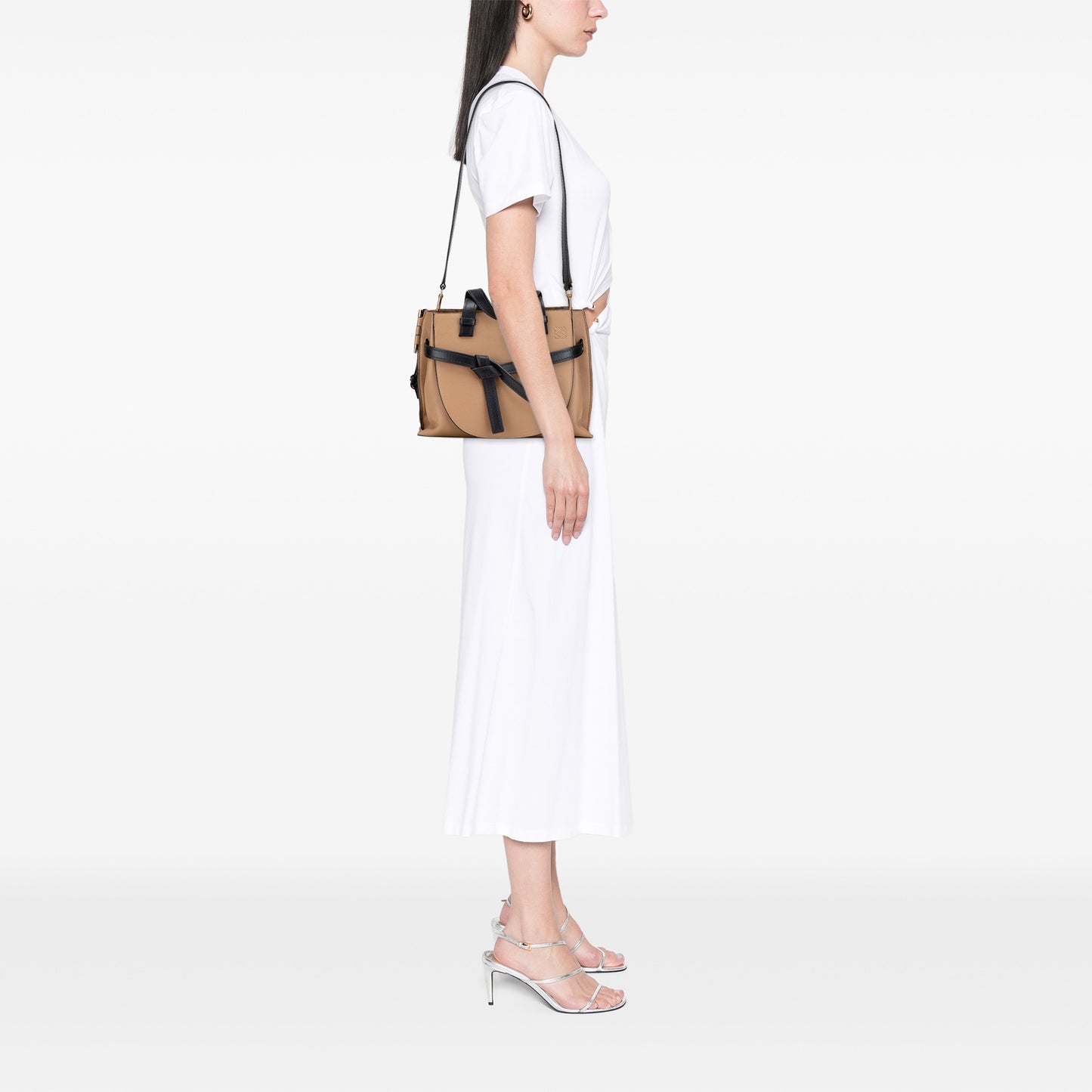 Loewe Small Leather Gate Top Handle Satchel