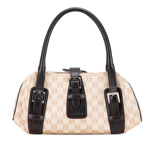 Loewe Anagram Canvas Senda Handbag