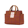 Gucci Checkered Wool Childrens Pocket Handbag