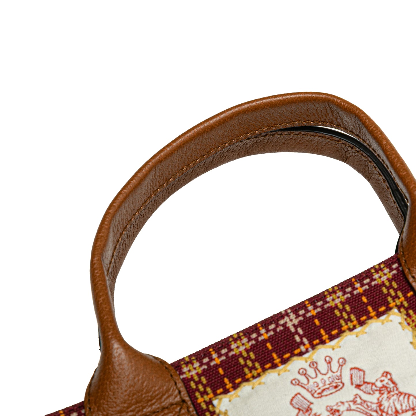 Gucci Checkered Wool Childrens Pocket Handbag