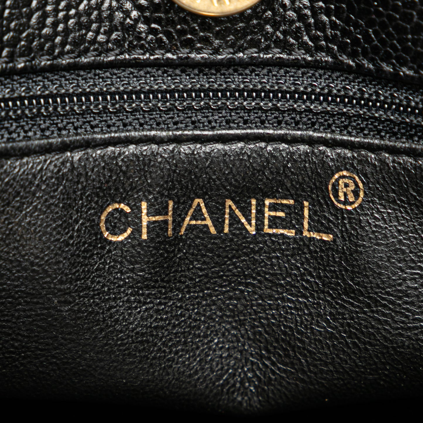 Chanel CC Tortoise Chain Tote Bag