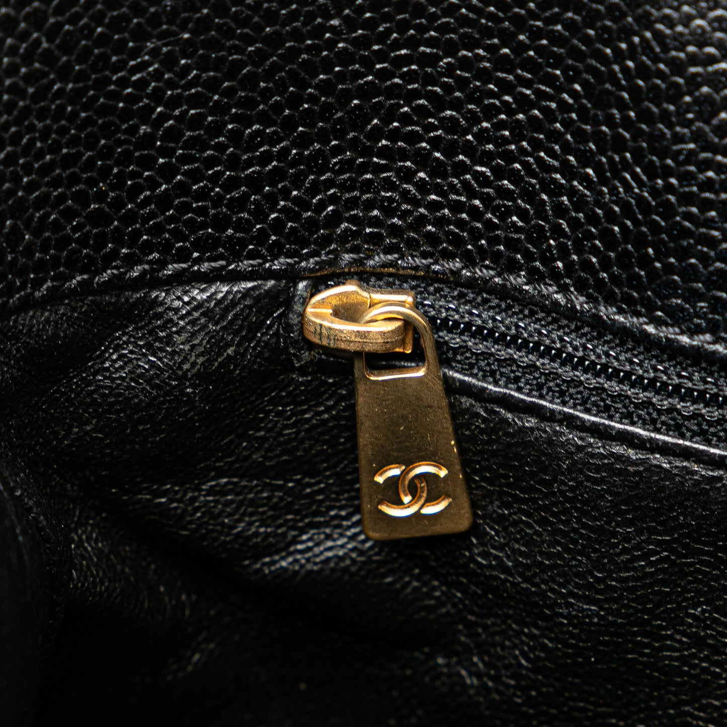 Chanel CC Tortoise Chain Tote Bag
