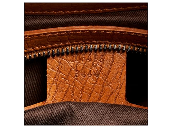 Bolso de hombro de lona Gucci GG