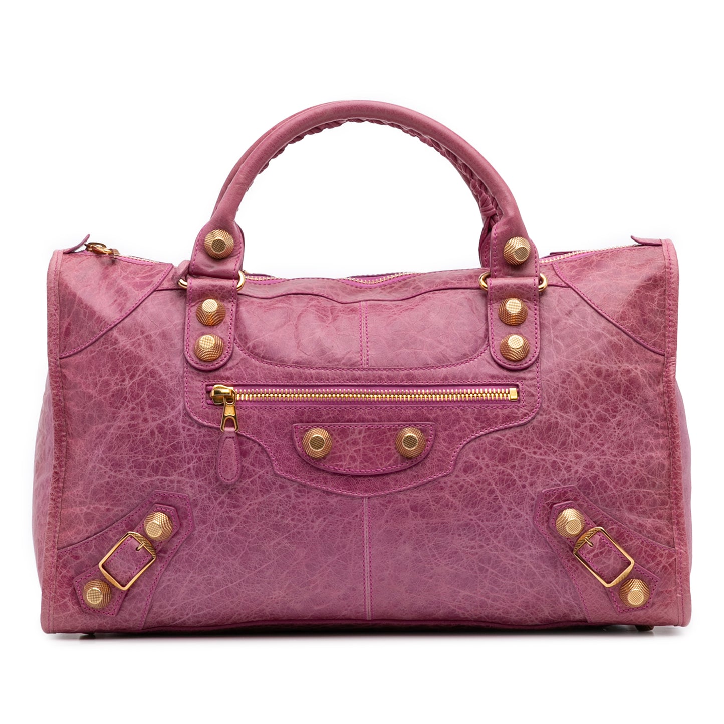 Bolso de trabajo Balenciaga Lambskin Motocross Giant 21