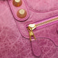 Bolso de trabajo Balenciaga Lambskin Motocross Giant 21