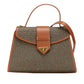 YSL Coated Canvas Satchel