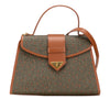 YSL Coated Canvas Satchel