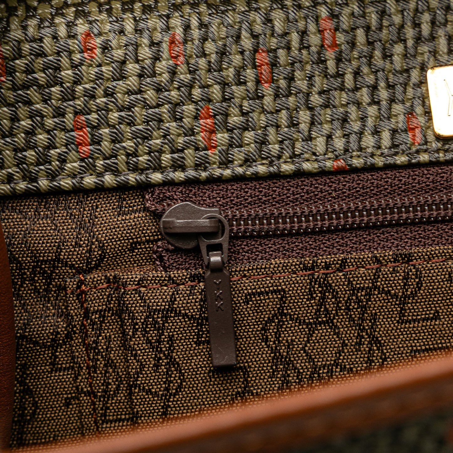 YSL Coated Canvas Satchel