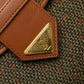 YSL Coated Canvas Satchel