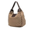 Bolso Hobo Gucci GG de lona Horsebit