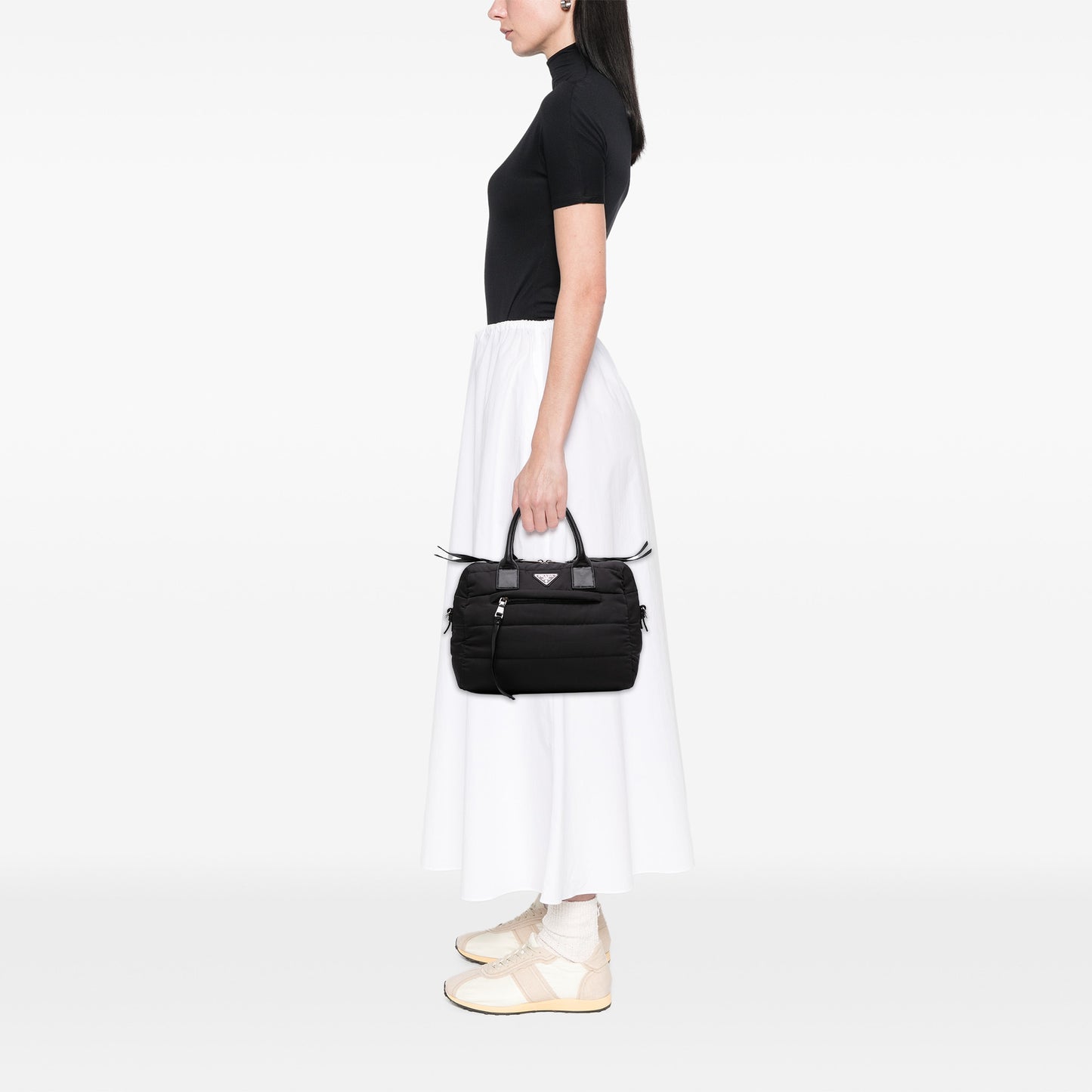 Prada Tessuto Bomber Satchel
