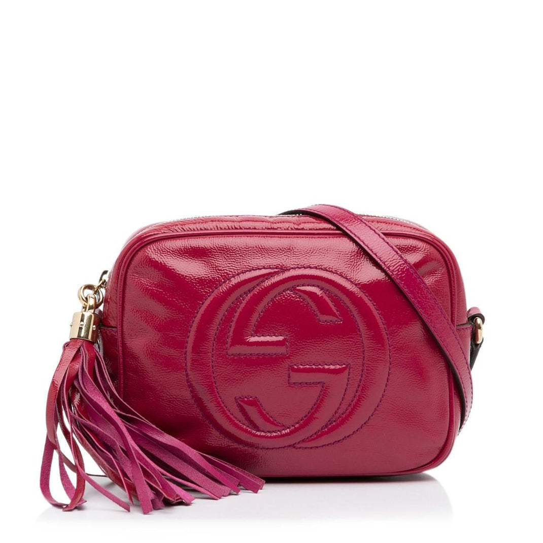 Gucci Patent Soho Disco Crossbody
