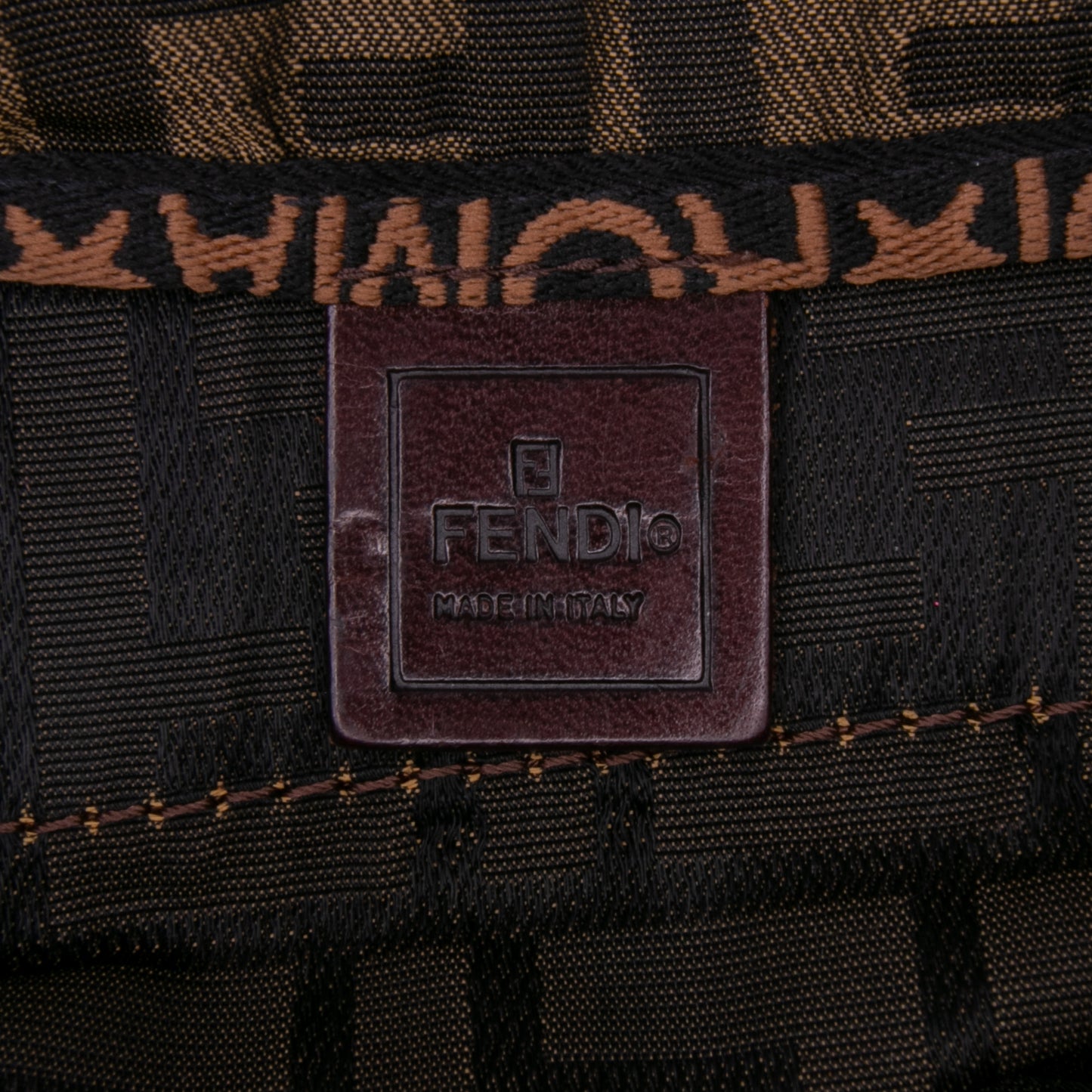 Fendi Zucca Canvas Tote