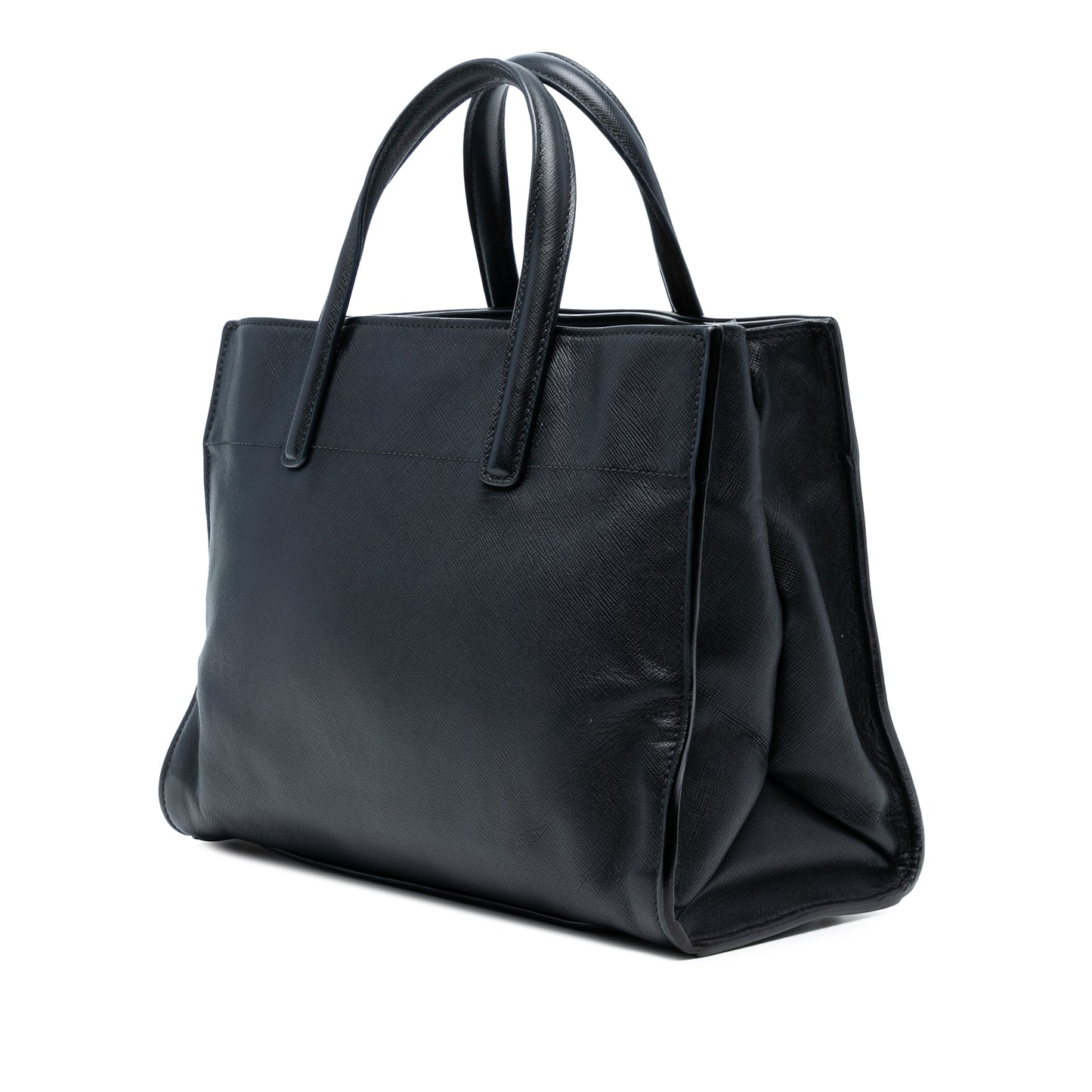 Prada Saffiano Soft Triple Pocket Tote