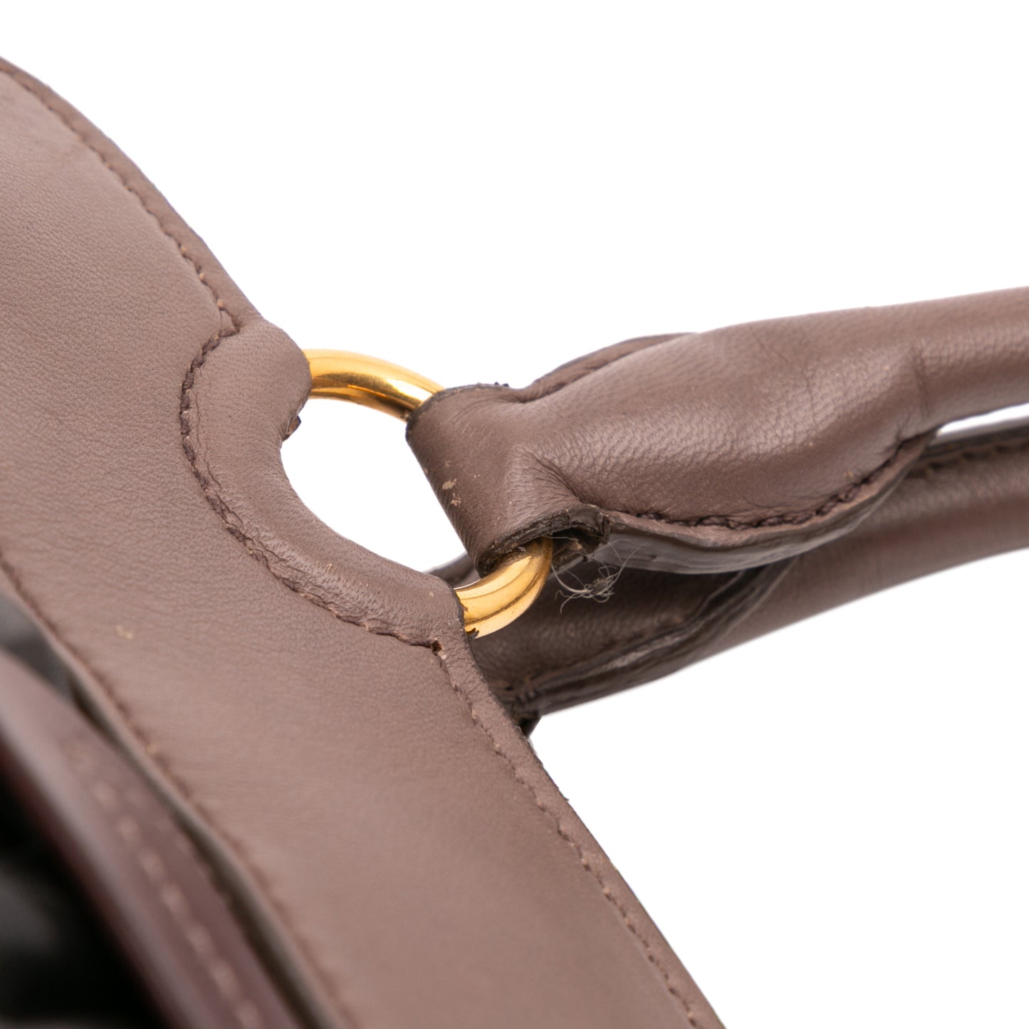Miu Miu Matelasse Leather Turnlock Tote