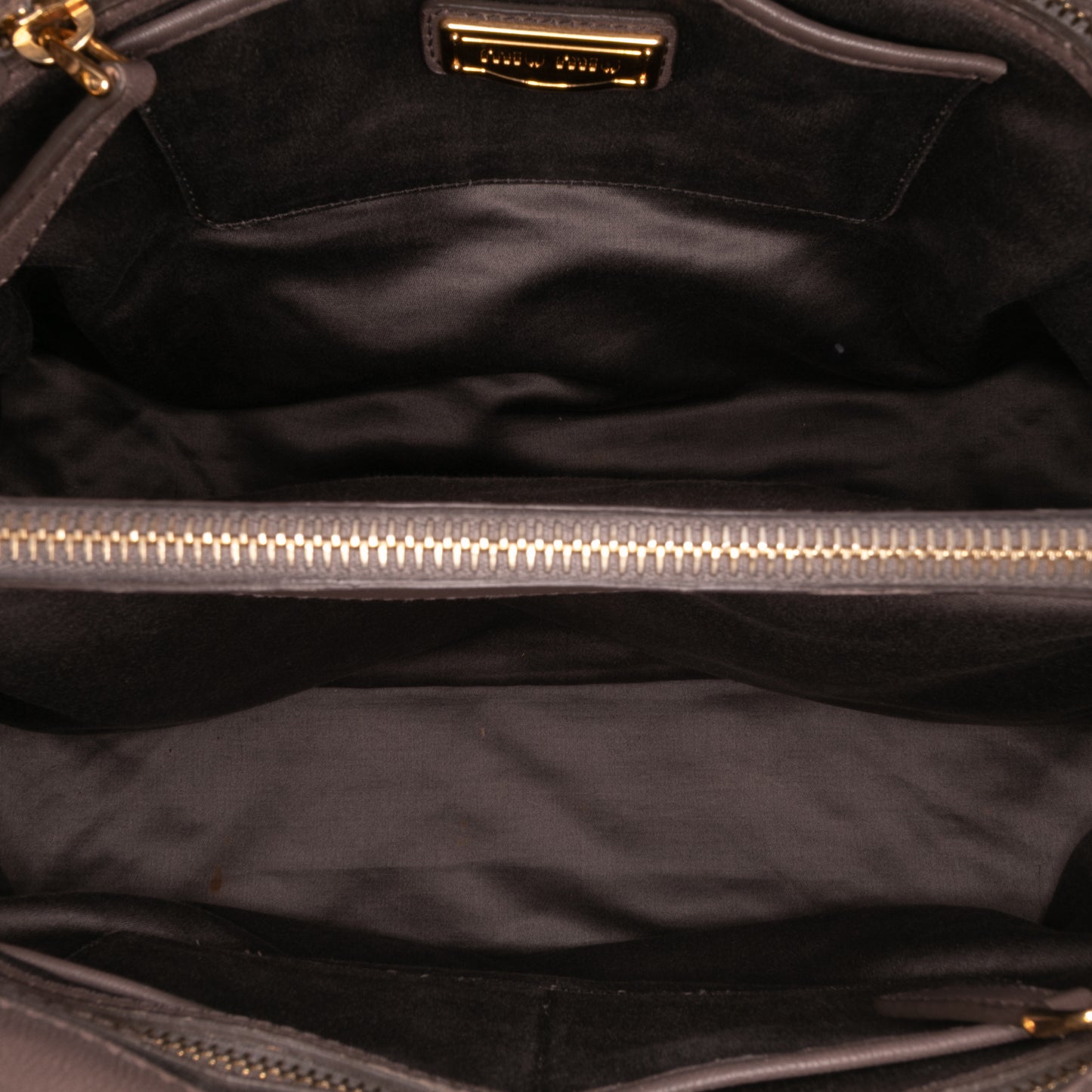 Miu Miu Matelasse Leather Turnlock Tote