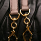 Miu Miu Matelasse Leather Turnlock Tote