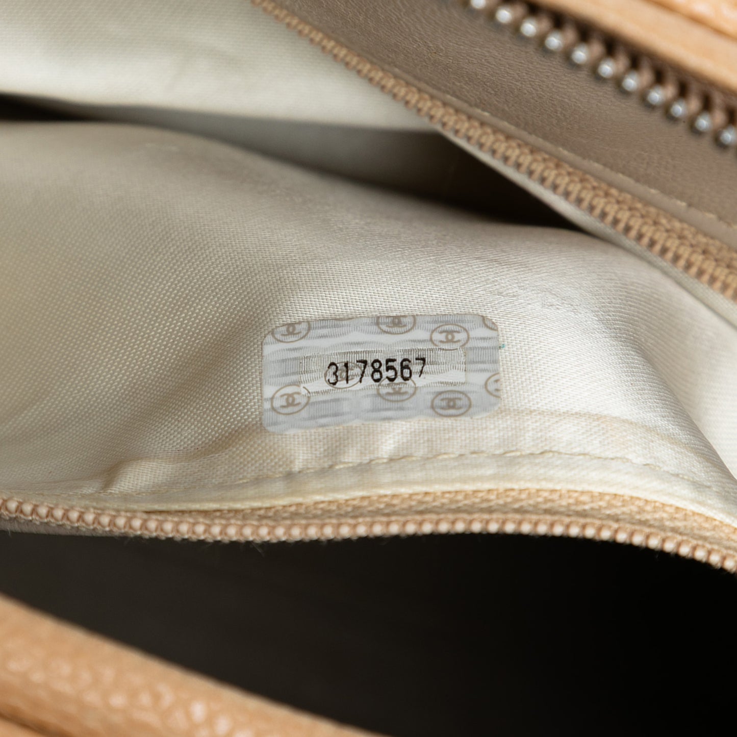 Chanel CC Quilted Caviar Camera Bag