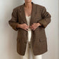 Oversize blazer - Harris Tweed