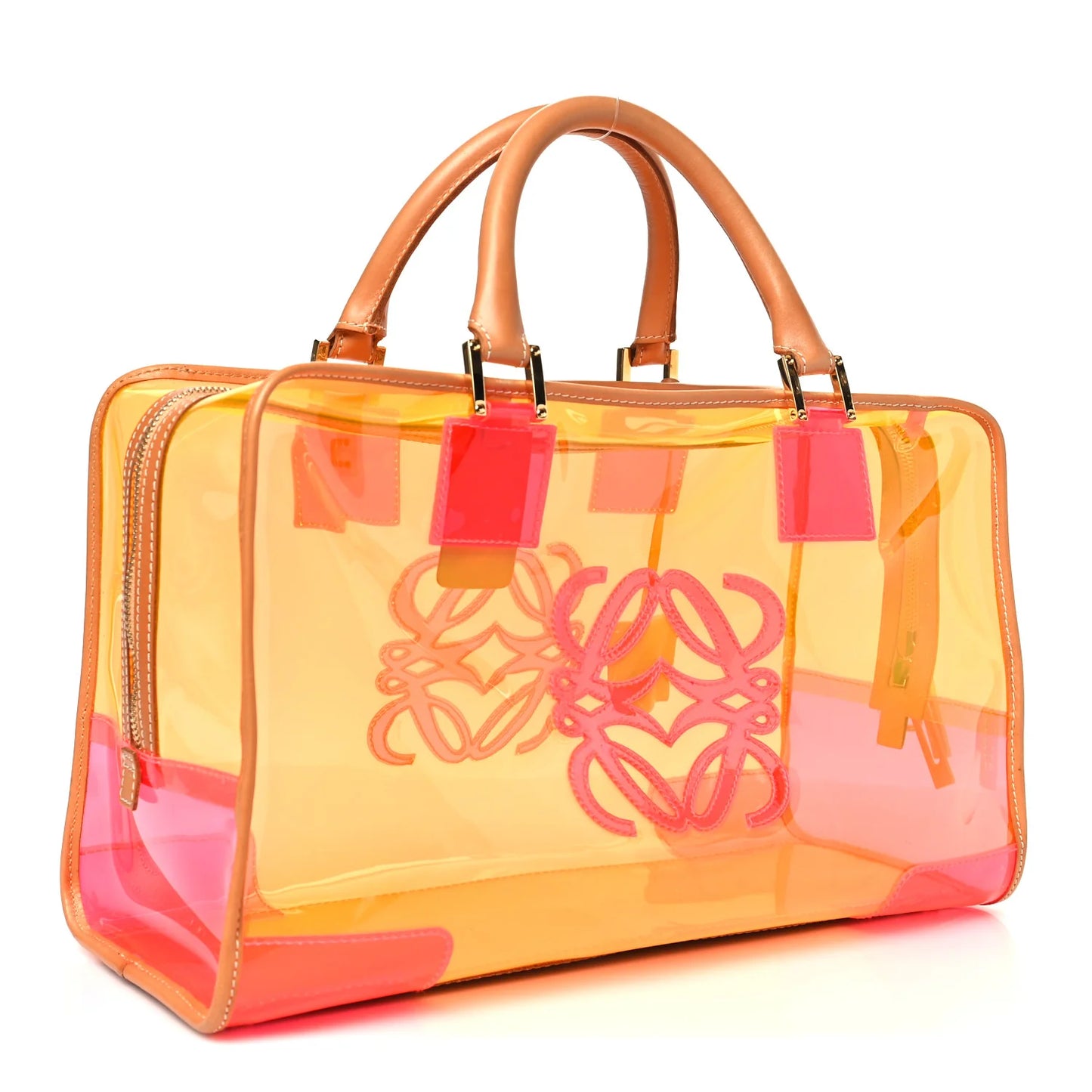 Loewe PVC Amazona 36 Orange Yellow Multicolor