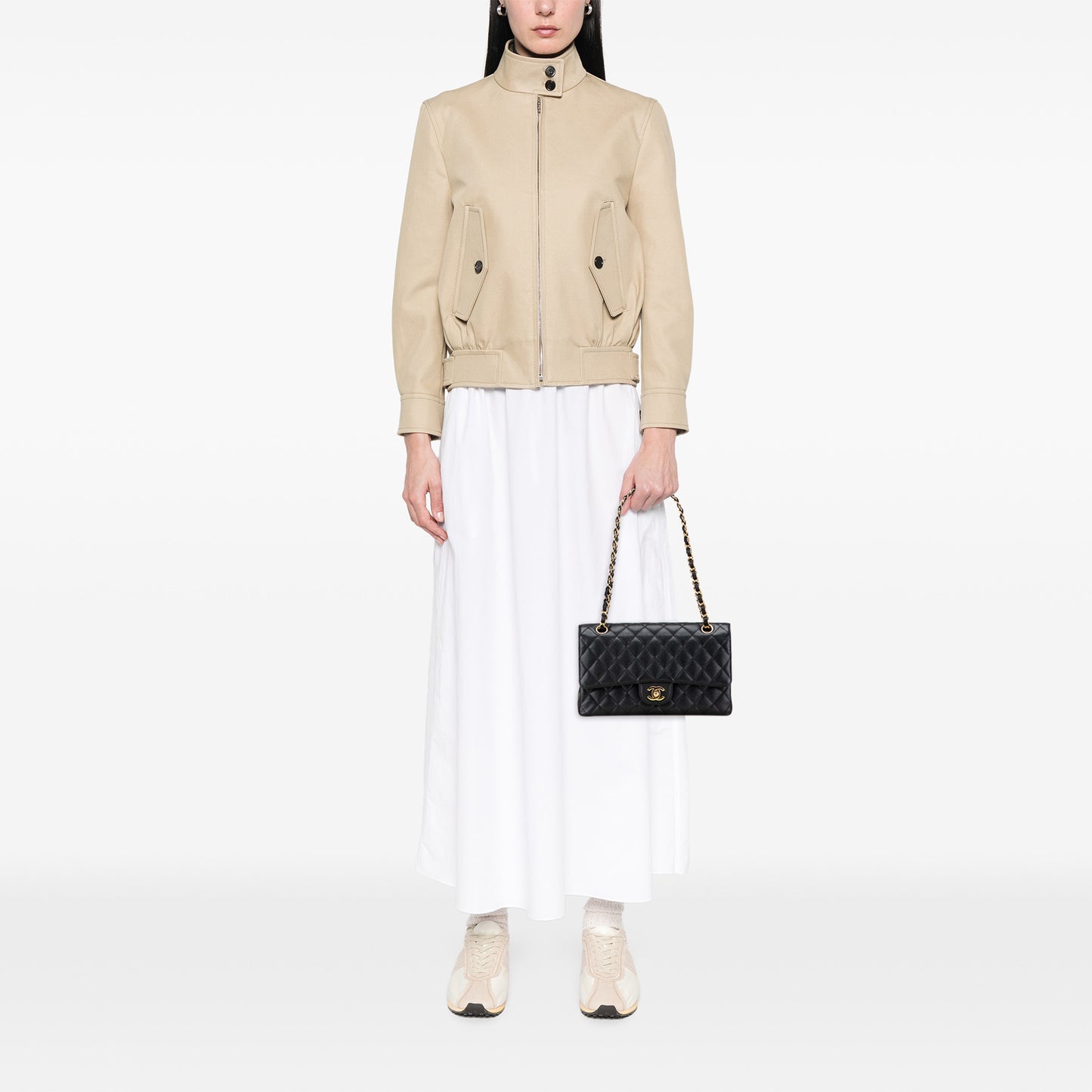 Chanel Medium Classic Caviar Double Flap