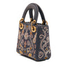 Dior Mini Denim Embroidered Lady Dior