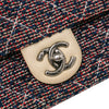 Chanel CC Quilted Tweed Single Flap