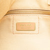 Prada Large Canvas Printed Canapa Satchel