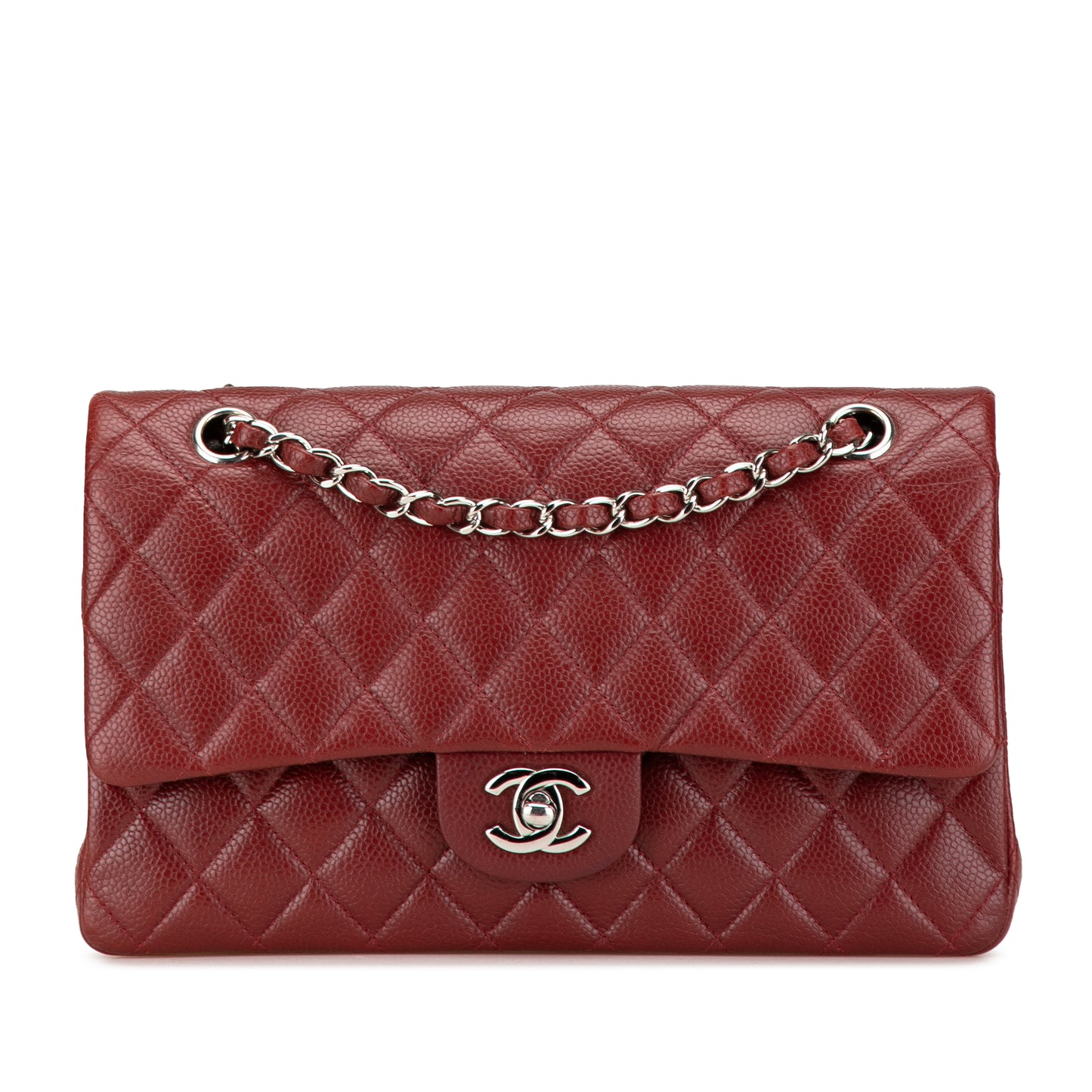 Bolso Chanel Mediano Clásico de Caviar