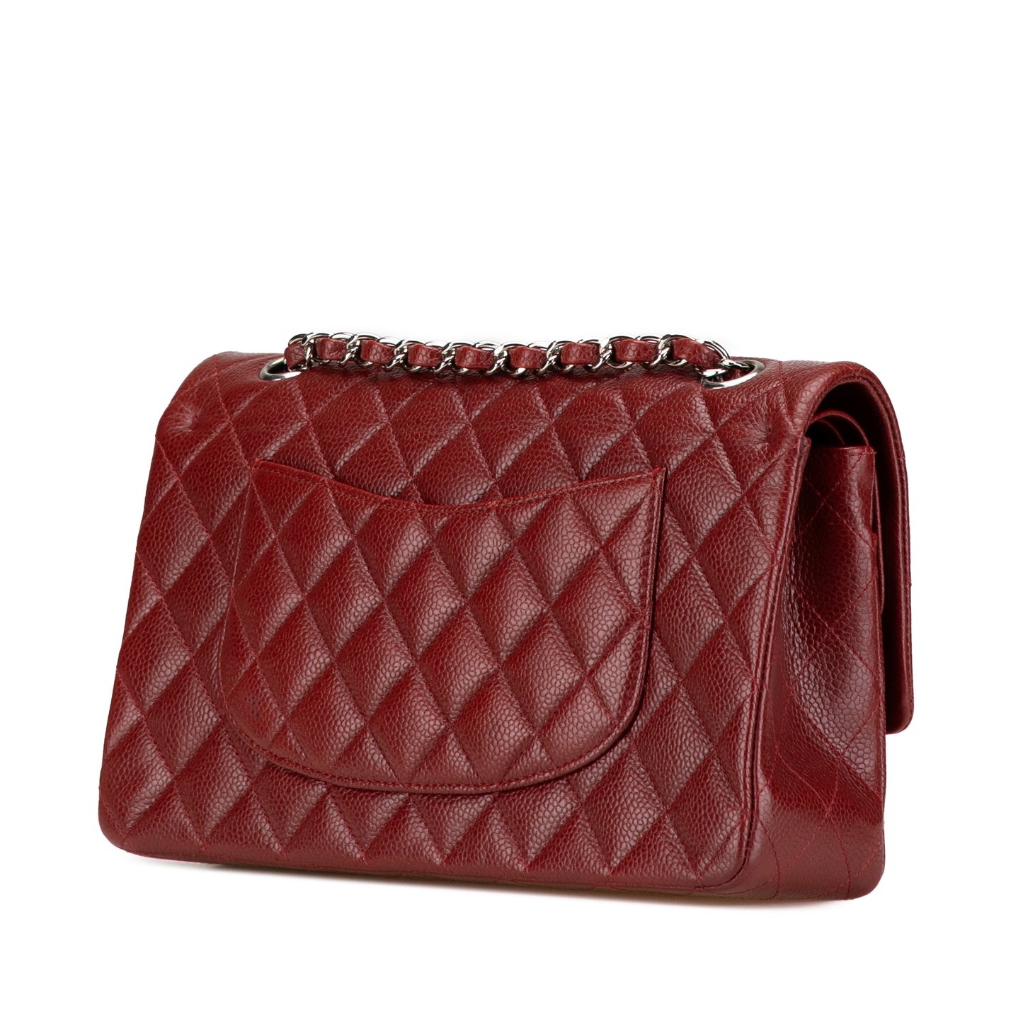 Bolso Chanel Mediano Clásico de Caviar