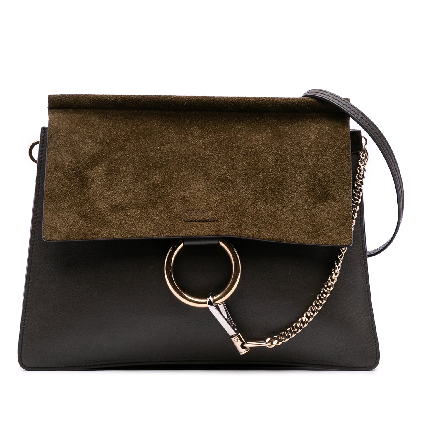 Chloé Medium Calfskin and Suede Faye Crossbody