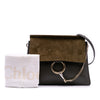 Chloé Medium Calfskin and Suede Faye Crossbody