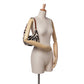 Celine Zebra Print Canvas Ava Shoulder Bag