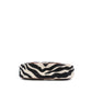 Celine Zebra Print Canvas Ava Shoulder Bag